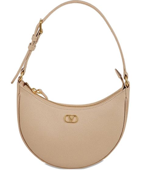 Valentino Garavani mini Hobo logo-detail shoulder bag - Neutrals - zdjęcie produktu nr 1