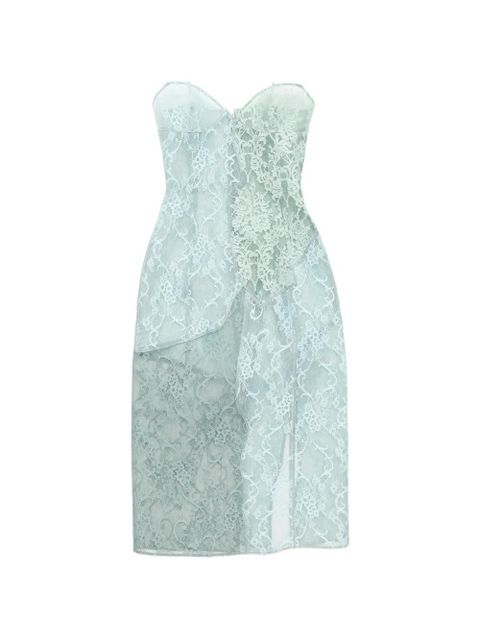 Acne Studios lace midi dress - Blue - zdjęcie produktu nr 1