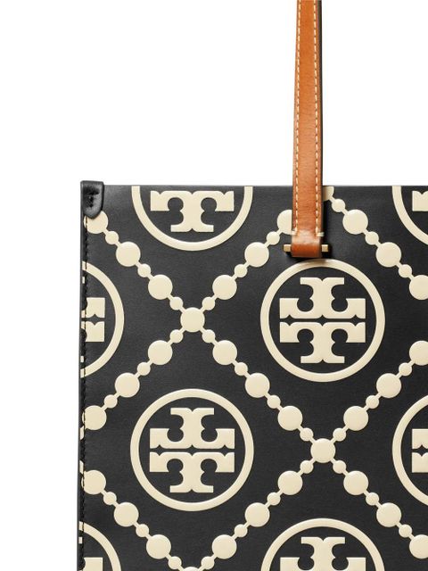Tory Burch T Monogram Contrast tote bag - Black