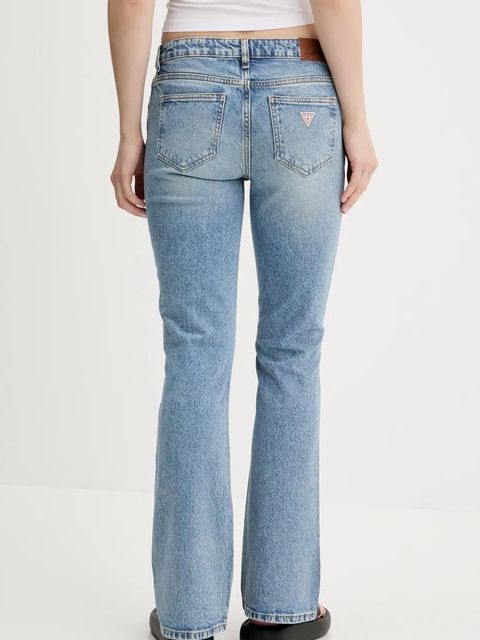 Guess Jeans jeansy damskie high waist W5RA1S D5M4A