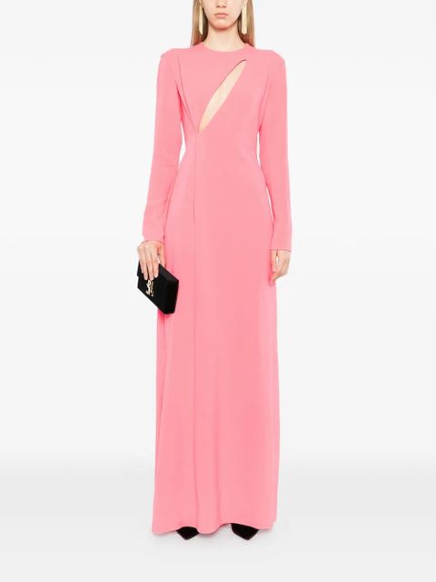 TOM FORD cutout long-sleeve dress - Pink - zdjęcie produktu nr 2
