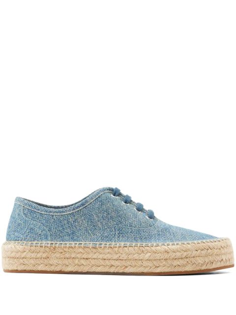 JW Anderson platform suede sneakers - Blue