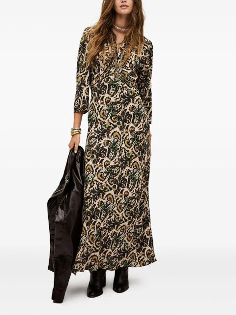 Ba&Sh Onoa printed maxi dress - Neutrals - zdjęcie produktu nr 2