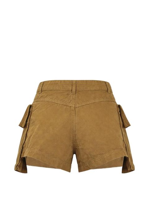 PINKO flap-pocket shorts - Brown - zdjęcie produktu nr 2