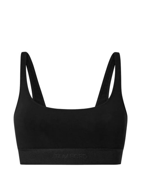 TOM FORD logo-band bra - Black - zdjęcie produktu nr 1