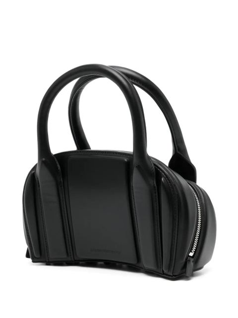 Alexander Wang small Roc panelled leather bag - Black