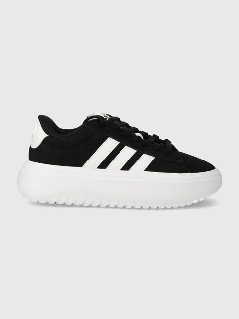 adidas sneakersy Grand Court Platform kolor czarny IE1102 - zdjęcie produktu nr 1