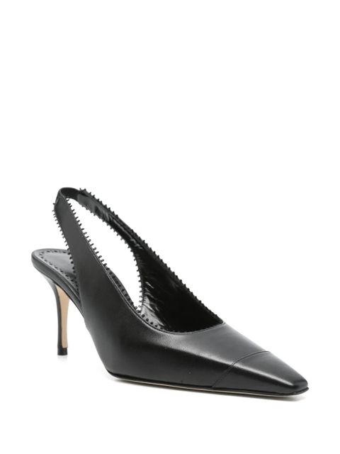 Manolo Blahnik 70mm slingback pumps - Black - zdjęcie produktu nr 2