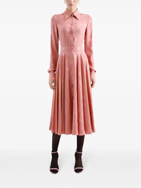 Dolce & Gabbana DNA monogram midi skirt - Pink - zdjęcie produktu nr 2