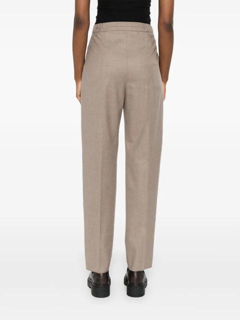 Max Mara high-waisted trousers - Brown