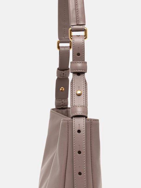 Furla torebka skórzana kolor beżowy WB01403.BX3168.MA200