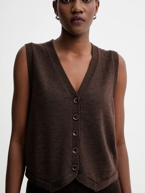 Sessun kamizelka wełniana