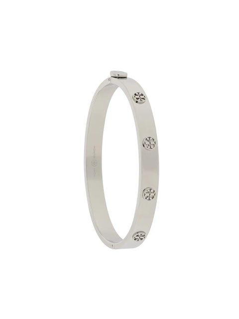Tory Burch logo detail bracelet - Silver - zdjęcie produktu nr 1