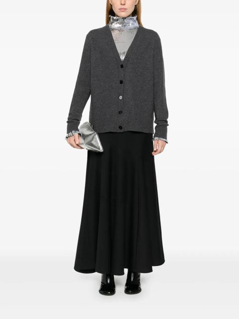 Jil Sander wool cardigan - Grey - zdjęcie produktu nr 2