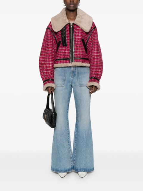 Balmain high-rise flared jeans - Blue - zdjęcie produktu nr 2