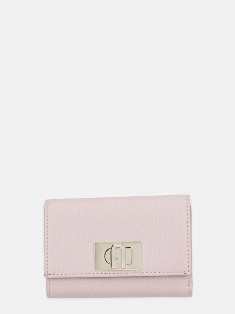 Furla portfel skórzany damski kolor różowy WP00225.ARE000.2814S - zdjęcie produktu nr 1