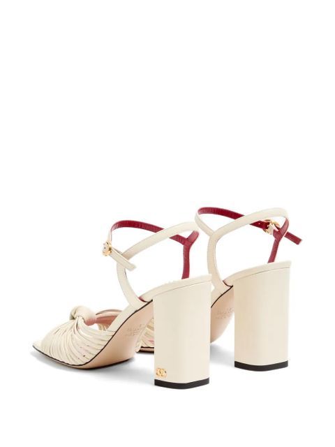 Valentino Garavani Annet kidskin sandals 90mm - White