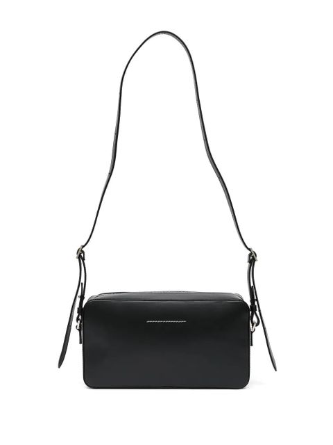 MM6 Maison Margiela small Numeric leather shoulder bag - Black - zdjęcie produktu nr 2