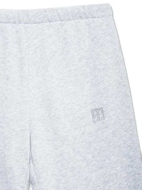 ANINE BING Stephen logo-detail track pants - Grey