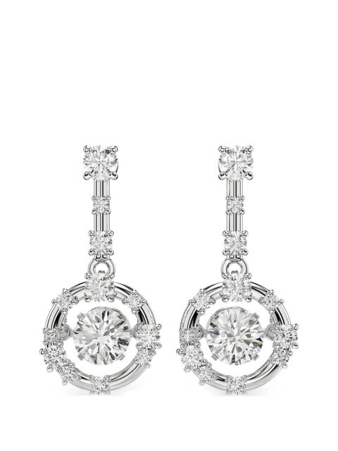 Swarovski Constella crystal-embellished earrings - Silver - zdjęcie produktu nr 1