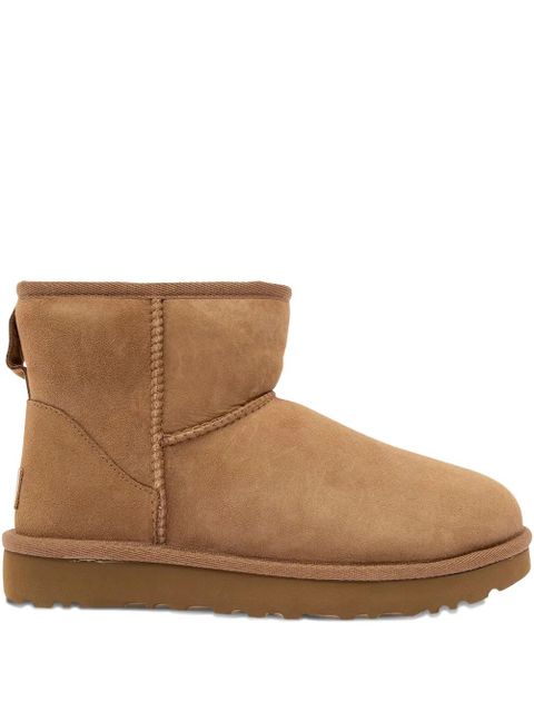 UGG logo-patch ankle boots - Brown - zdjęcie produktu nr 1