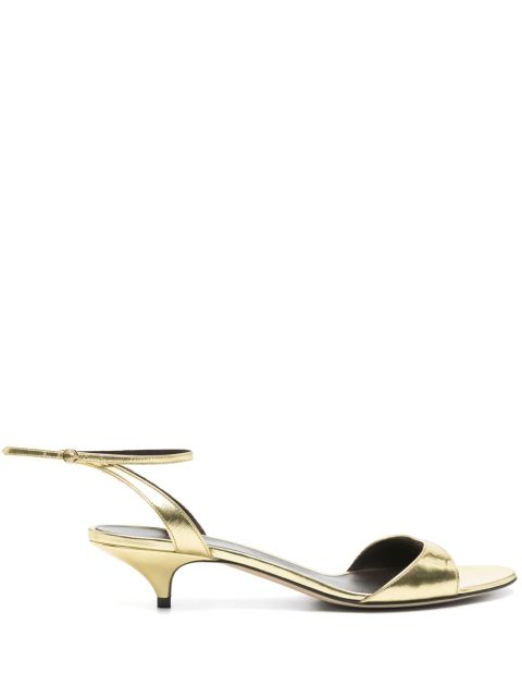 The Row 35mm Vika sandals - Gold