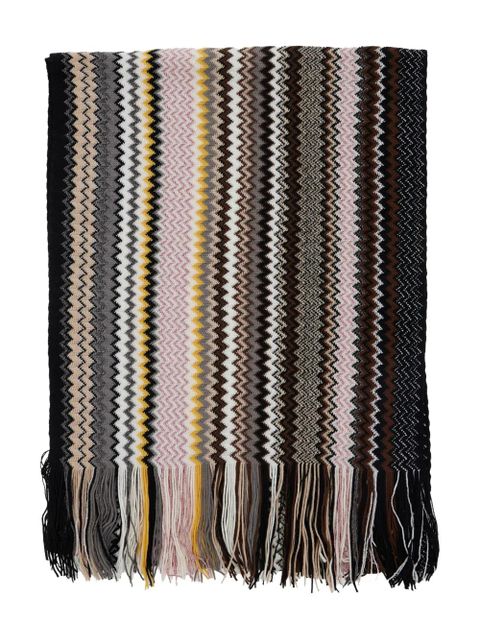 Missoni zigzag scarf - Pink - zdjęcie produktu nr 1
