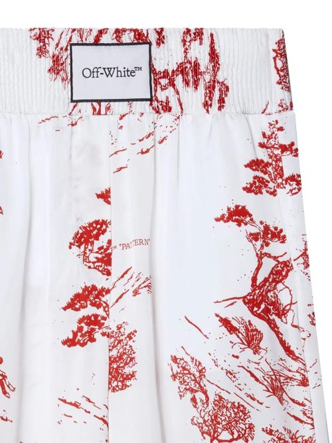 Off-White logo-patch pyjama trousers - zdjęcie produktu nr 2