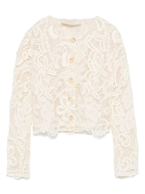 Ulla Johnson lace jacket - Neutrals - zdjęcie produktu nr 1