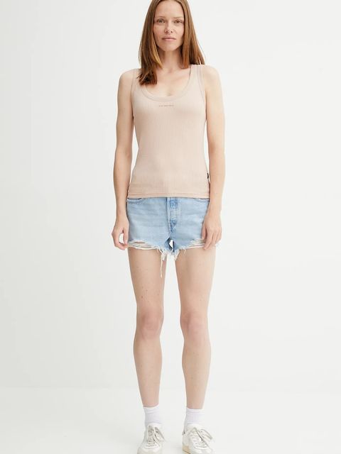 G-Star Raw top damski kolor pomarańczowy D26065-D253 - zdjęcie produktu nr 2