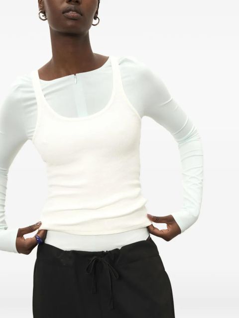 Paris Georgia Perfect Singlet tank top - White - zdjęcie produktu nr 2