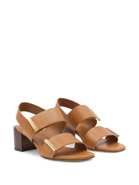 Tod's strappy leather sandals - Brown - zdjęcie produktu nr 2