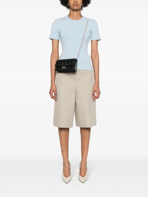 FENDI Baguette wallet-on-chain - Black - zdjęcie produktu nr 2