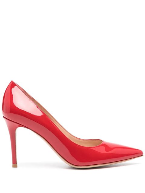 Gianvito Rossi 85mm Gianvito pumps - Red - zdjęcie produktu nr 1