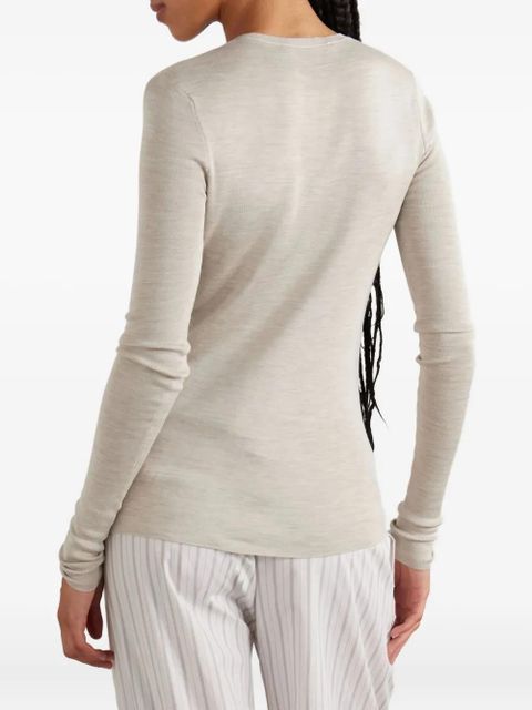 The Row josette button cardigan - Neutrals