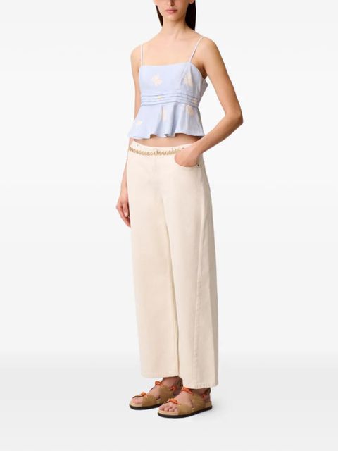 Claudie Pierlot floral-print blouse - Blue