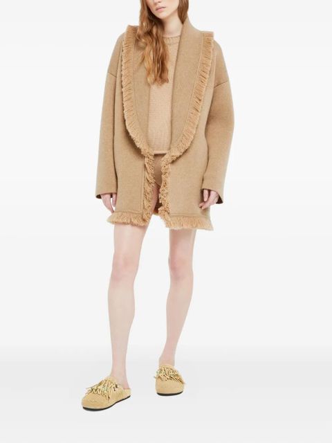 Alanui fringed finest coat - Neutrals - zdjęcie produktu nr 2