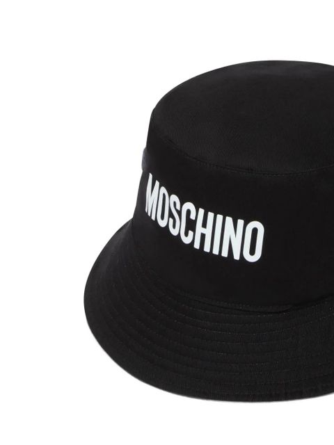 Moschino cotton bucket hat - Black