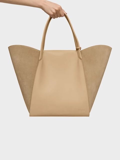 Tous torebka skórzana TULIP kolor beżowy 2002301401