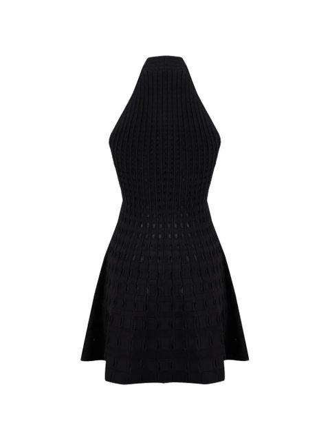 Simkhai eyelet-knit mini dress - Black - zdjęcie produktu nr 2