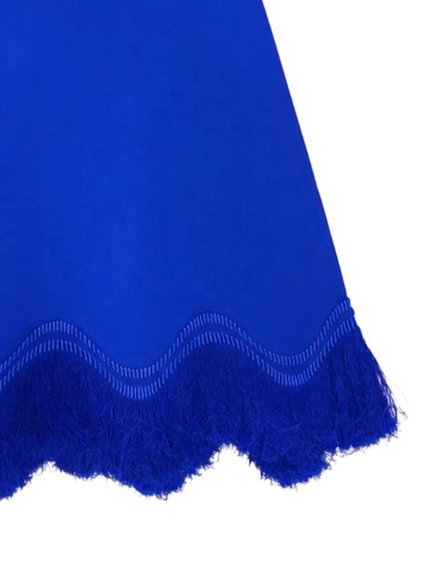 Ulla Johnson Paulina fringe-detail midi skirt - Blue - zdjęcie produktu nr 2
