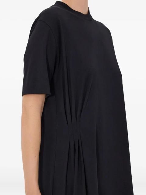 LouLou de Saison crew-neck asymmetrical dress - Black - zdjęcie produktu nr 2
