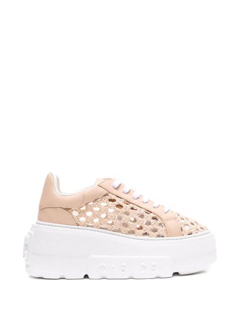 Casadei Nexus Versilia platform sneakers - Pink - zdjęcie produktu nr 1