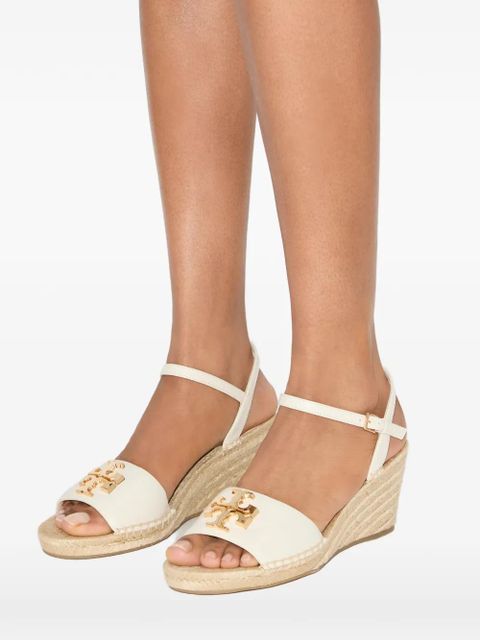 Tory Burch Eleanor wedge espadrilles - Neutrals