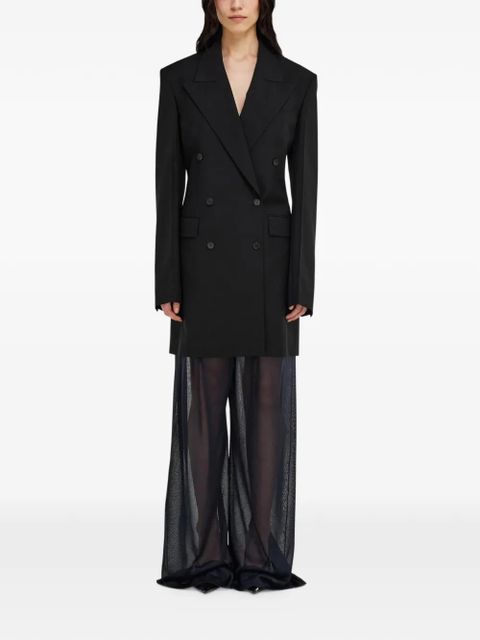 Ferragamo double breasted blazer - Black - zdjęcie produktu nr 2