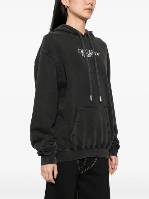 Off-White scissor-arrow hoodie - Grey