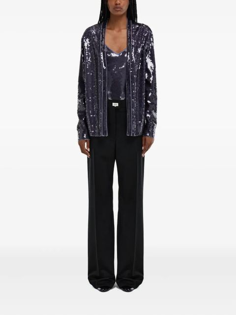 Ferragamo sequin-embellished jacket - Black