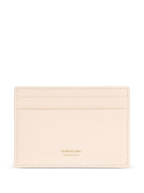 Ferragamo bow-detail cardholder - Neutrals