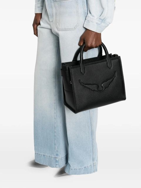 Zadig&Voltaire XS Angel wings-appliqué tote bag - Black - zdjęcie produktu nr 2