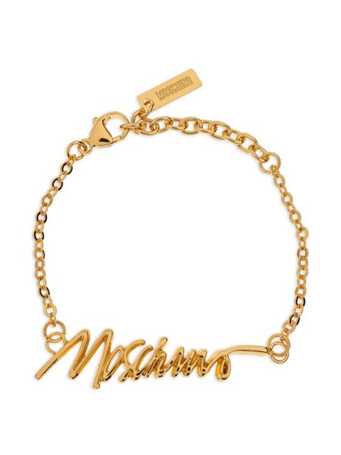 Moschino logo bracelet - Gold - zdjęcie produktu nr 1
